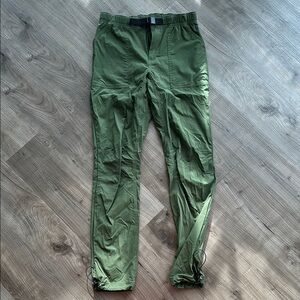Topo Designs Green Cargo Pants Tapered Fit